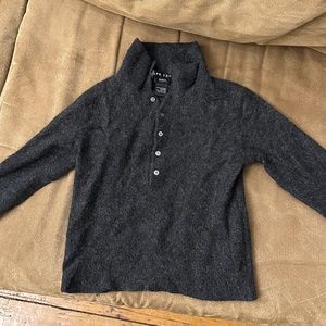 Ralph Lauren gray vintage cashmere sweater